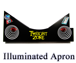 Twilight Zone Pinball PDI Target Decal Set