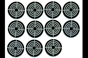 Terminator Pinball Target Decal Set T2 